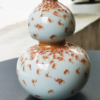 （官窑）鴻福齊天釉裏紅（蝙蝠銅錢描金邊）（清·乾隆）