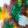 （官窑）虎皮三彩雙龍戲珠（陽紋）觀音瓶（清•康熙）：圖片 11