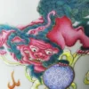 粉彩獅子戲球 梅瓶：圖片 4
