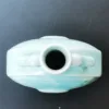 清 天青釉暗刻八寶紋雙耳扁瓶：圖片 7