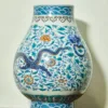 青花鬥彩龍紋尊